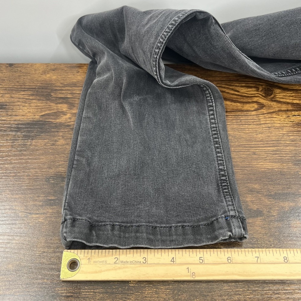 Mugsy Jeans Mens 38x33 Black Gray Willys FLX3NDG Stretch Flex Denim Pants - Picture 12 of 13
